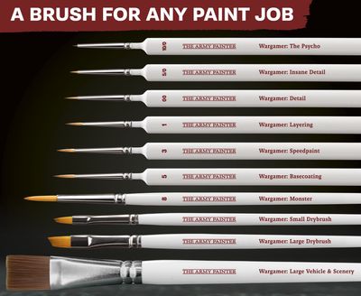 The Army Painter: Wargamer Brushes