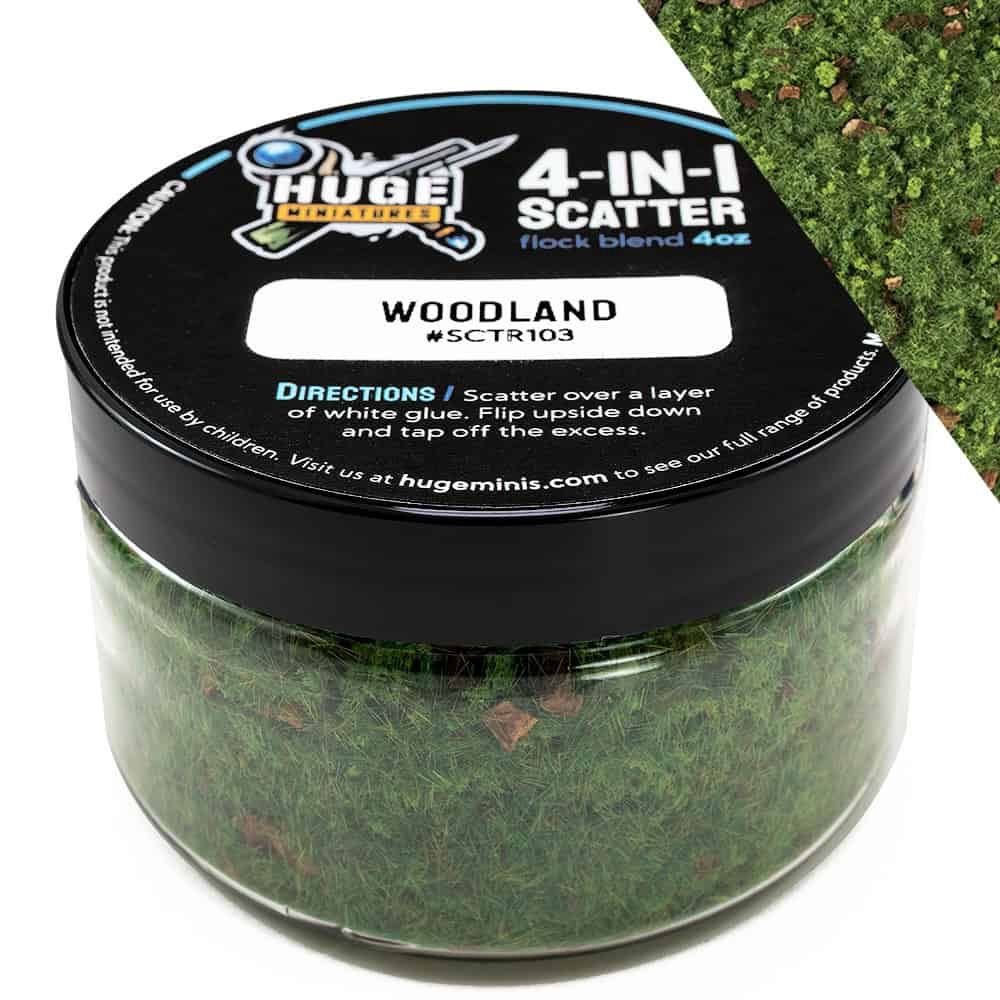 Flock: 4-In-1 Scatter, Color: Woodland