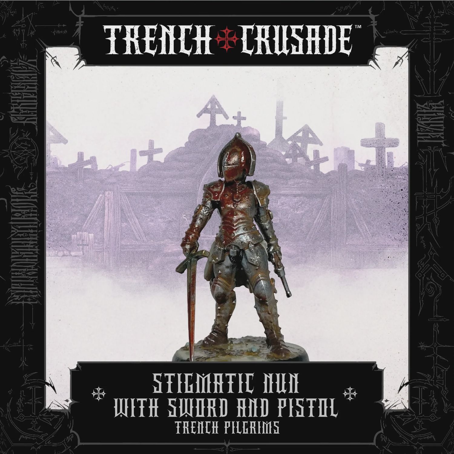 Trench Pilgrims: Stigmatic nun with Sword and Pistol