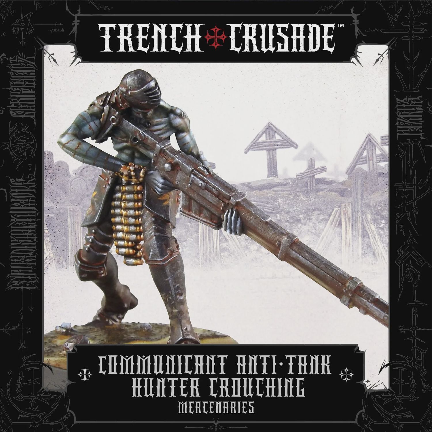 Mercenaries: Communicant tank hunter (Crouching)