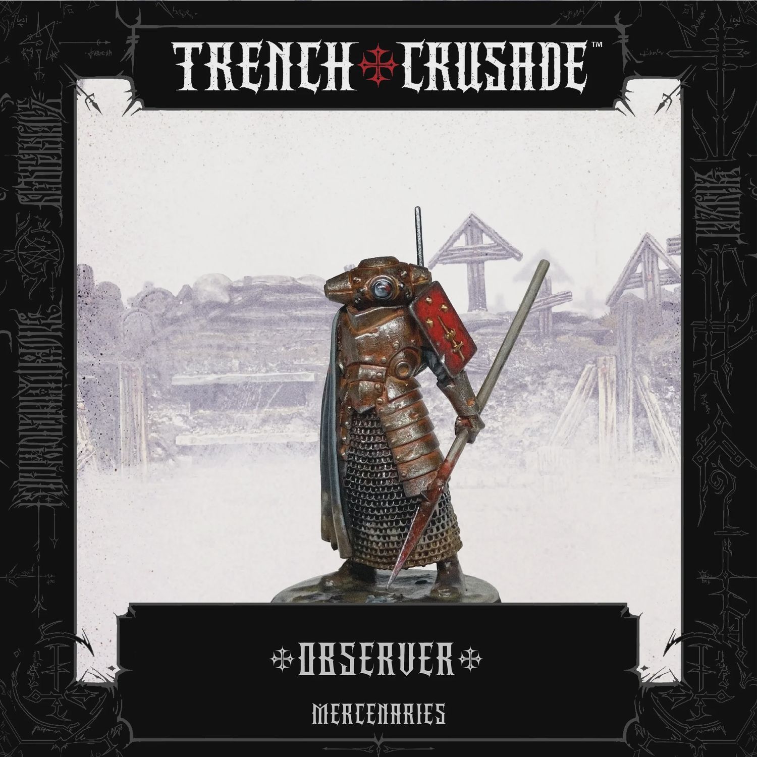 Mercenaries: Observer with Trench Halberd