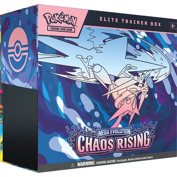 Pokemon TCG: Mega Evolutions: Chaos Rising- Elite Trainer Box