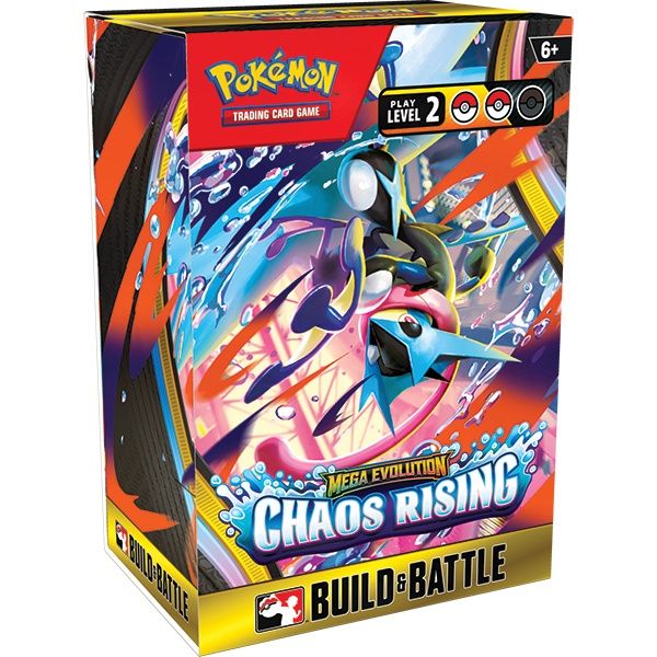 Pokemon TCG: Mega Evolutions: Chaos Rising- Build &amp; Battle Box