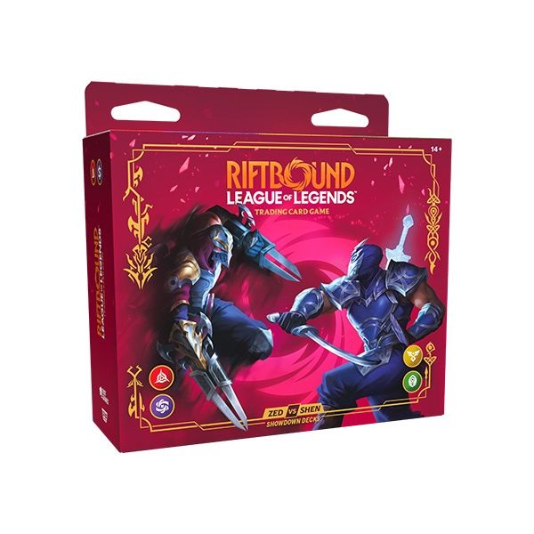 Riftbound TCG: Vendetta- Showdown Decks- Zed vs Shen