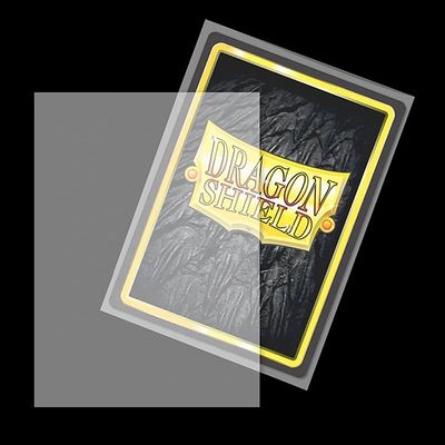 Dragon Shield Sleeves: Non-Glare: Matte: Clear V2  (Box of 100)