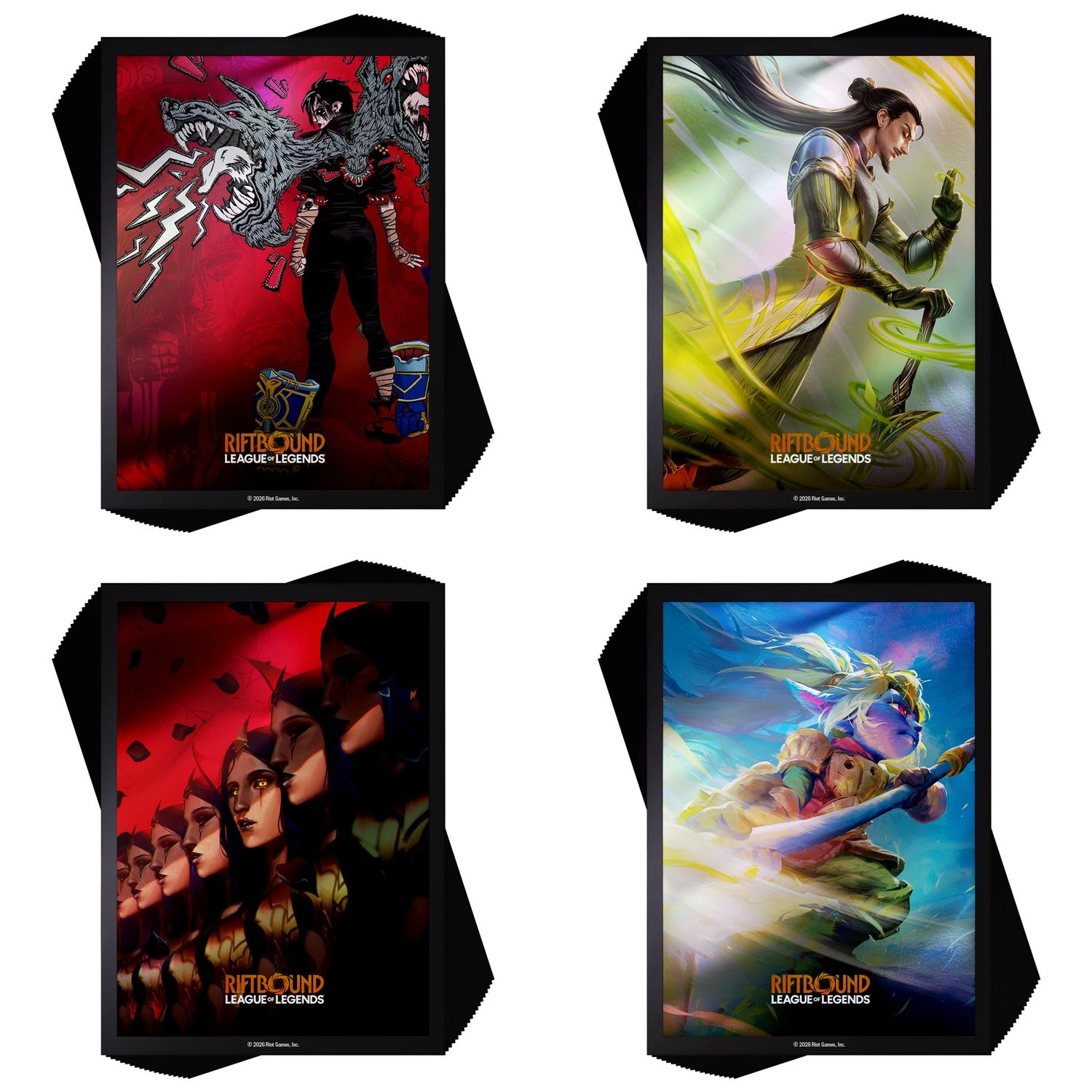 Riftbound TCG: Unleashed- Card Sleeves