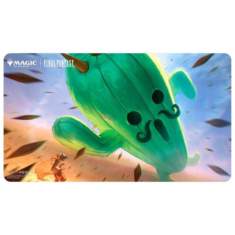Playmat: MTG- Final Fantasy- Cactuar