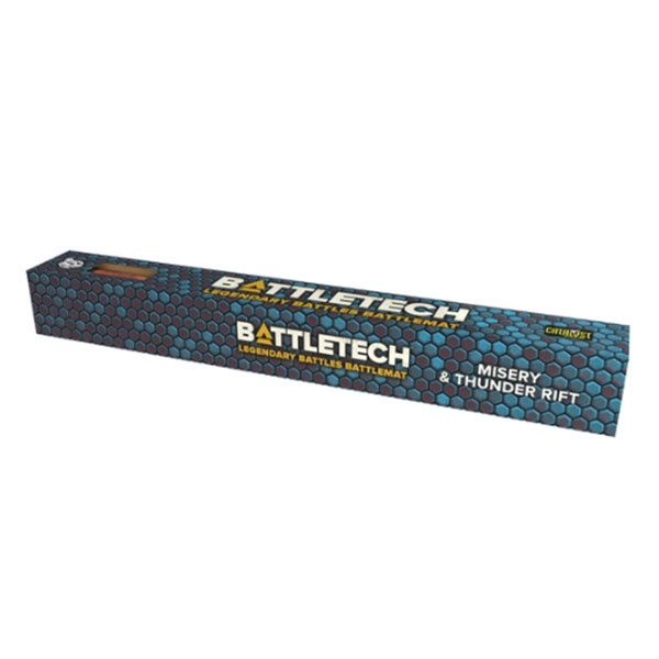 BattleTech: Battle Mat: Legendary Battles- Thunder Rift &amp; Misery