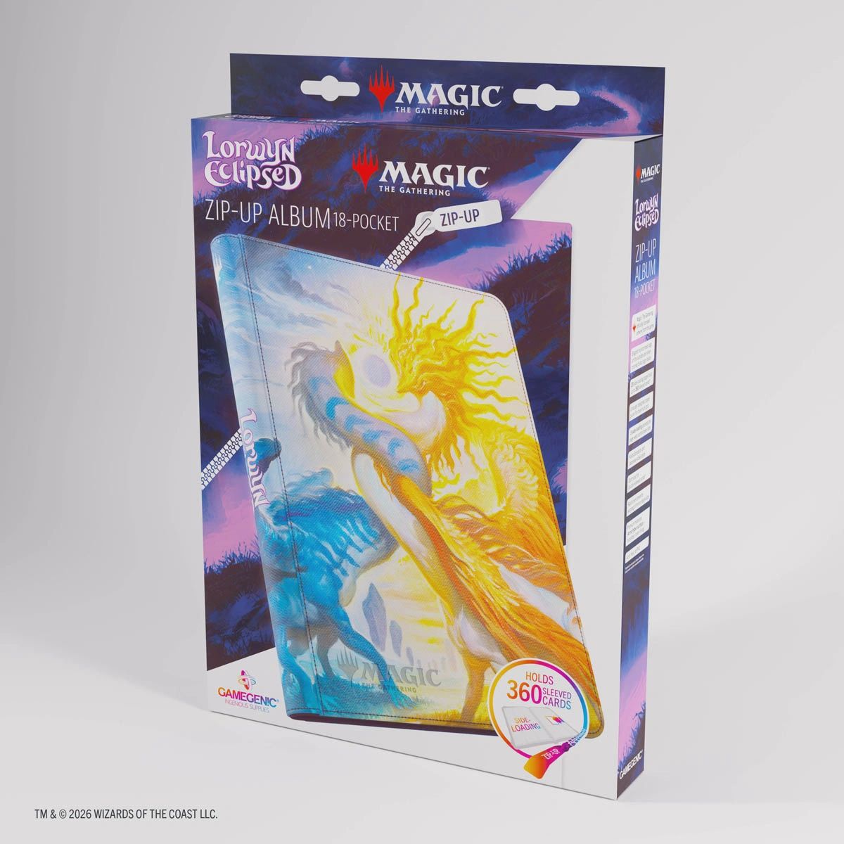 Binder: Lorwyn Eclipsed - Celestial Reunion 18-Pocket Zip-Up Album Binder: Lorwyn Eclipsed - Celestial Reunion 18-Pocket Zip-Up Album