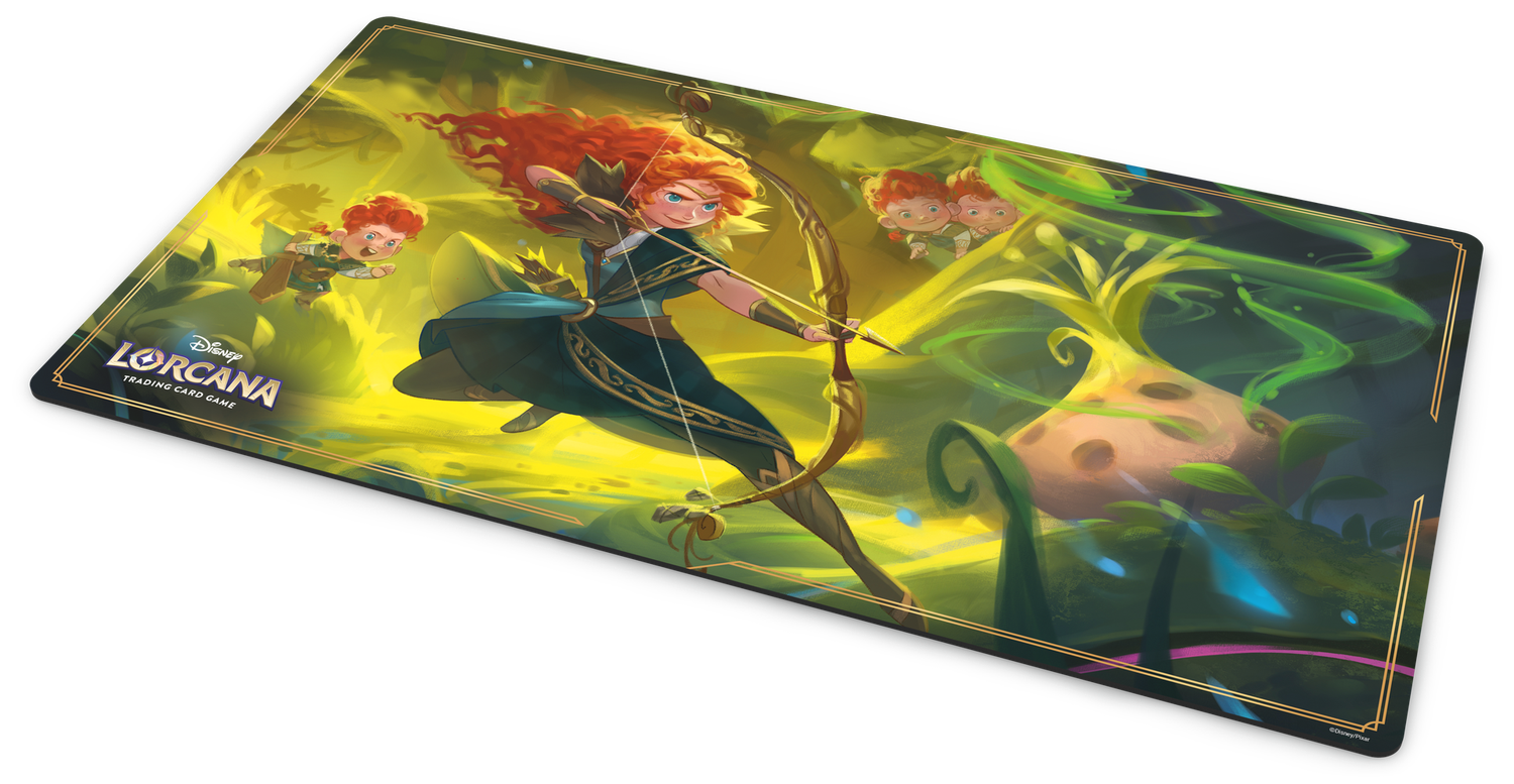 Playmat: Disney Lorcana- Wilds Unknown, Design: Merida