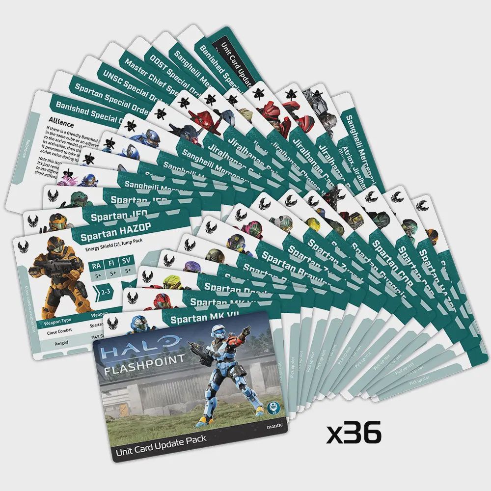 Halo: Flashpoint Unit Card Update Pack