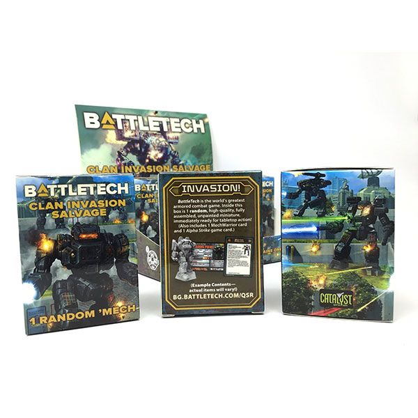 BattleTech: Salvage Packs: Clan Invasion