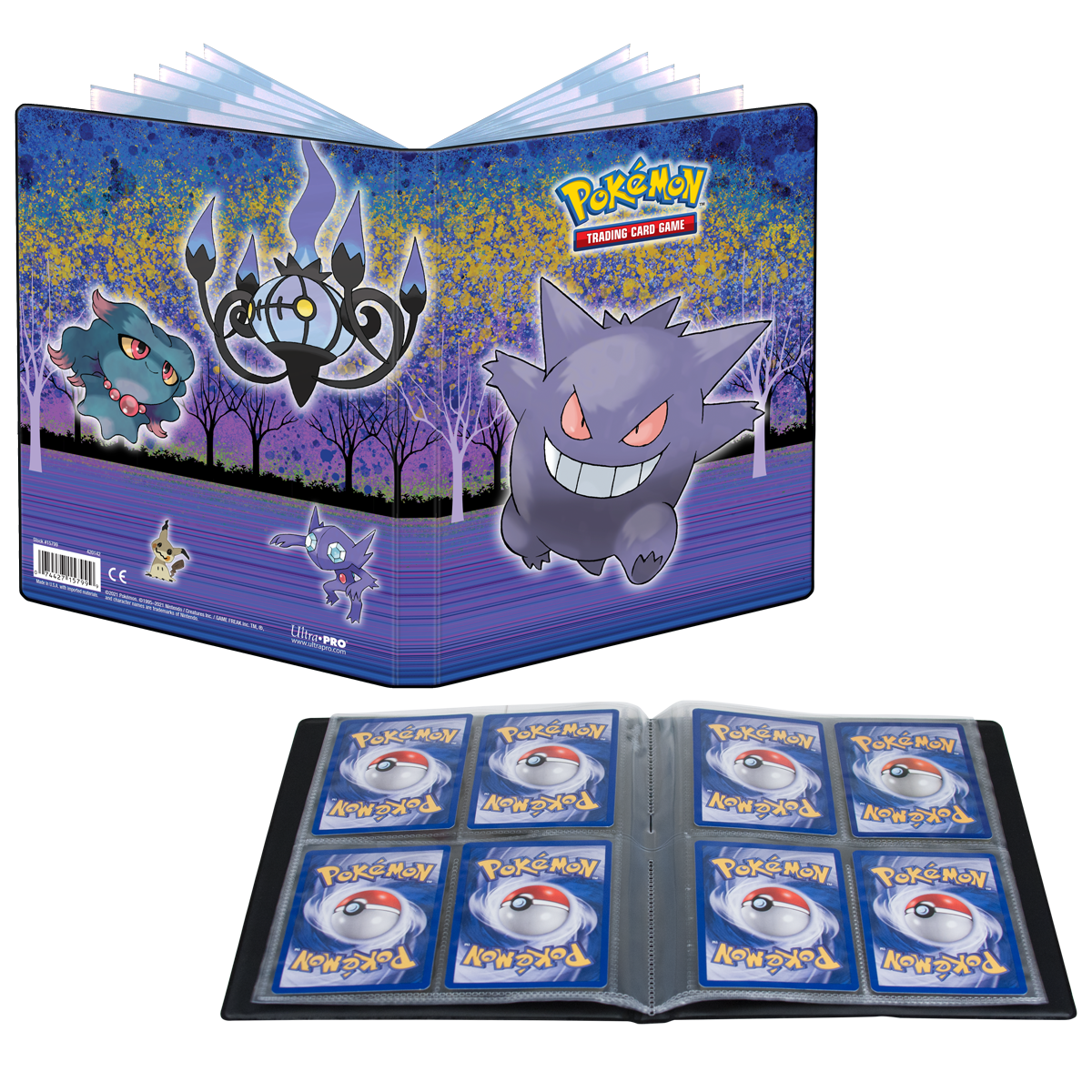 Binder: 4-Pocket Pokemon: Haunted Hollow