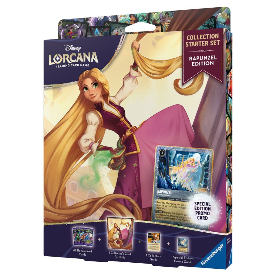 Disney Lorcana: Attack of the Vine!- Collection Starter Set, Rapunzel