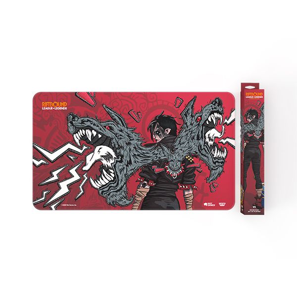 Playmat: Riftbound- Unleashed- Vi, Piltover Enforcer