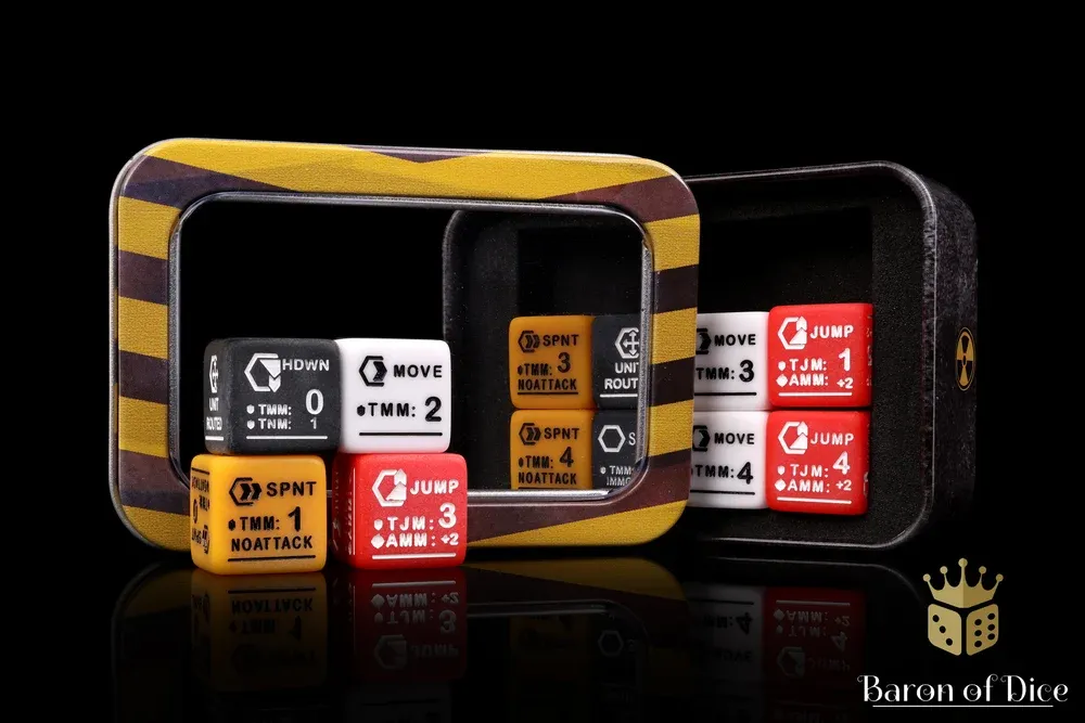 First Strike: Movement Dice Set