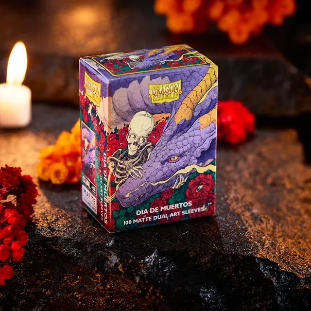 Dragon Shield Sleeves: DUAL- Matte 'Dia De Muertos 2026' Art, Limited Edition (100 ct.)