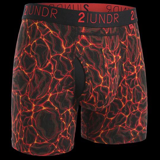 Swing Shift 6&quot; Boxer Brief - Inferno