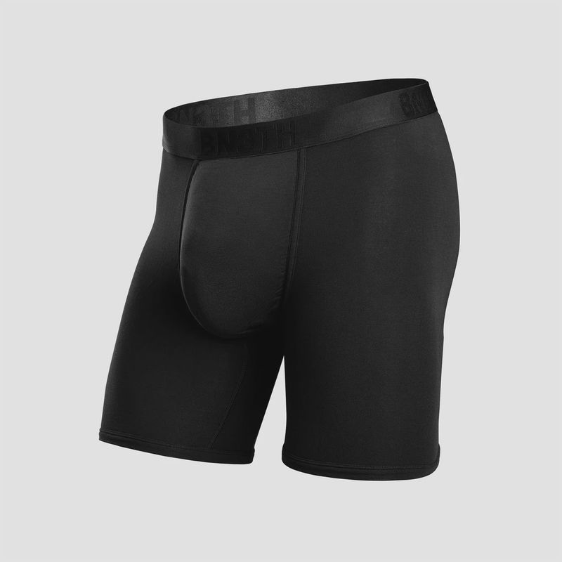 BEN3TH Classic Icon Boxer Brief With Fly  Black