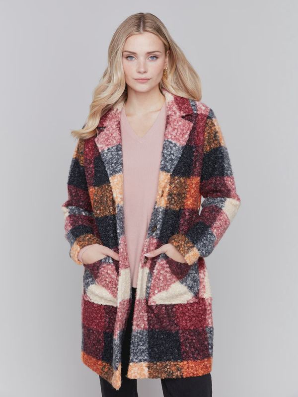 CB Plaid Collared Shacket