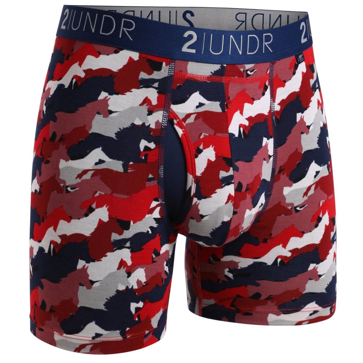 Swing Shift 6&quot; Boxer Brief A, Color: 258, Size: 2XL