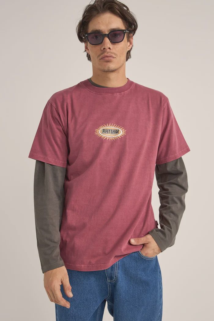 RHYTHM RED ELLIPSE TEE