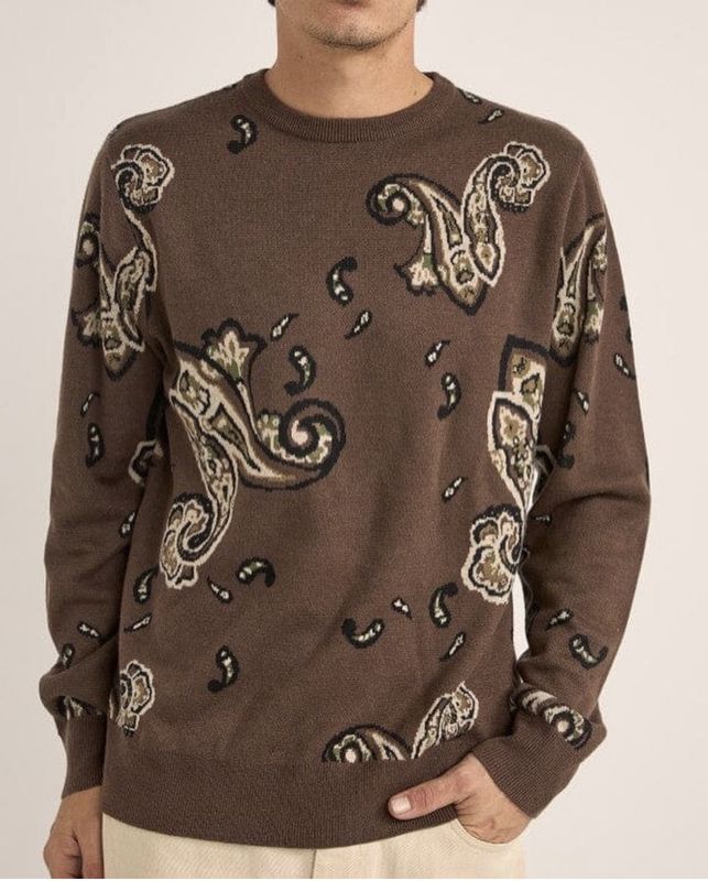 RHYTHM MOHAIR PAISLEY SWEATER