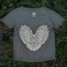HEART OWL DOLMAN TEE