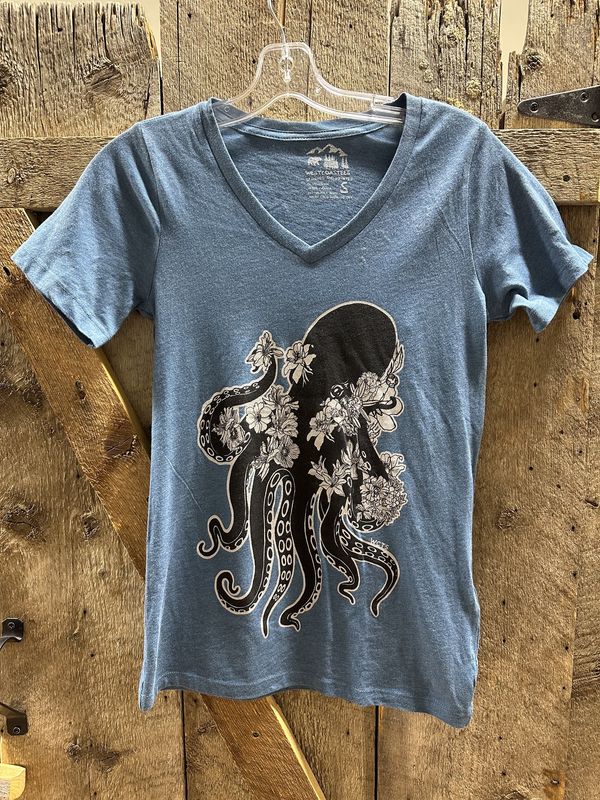 FLOWER OCTOPUS TEE