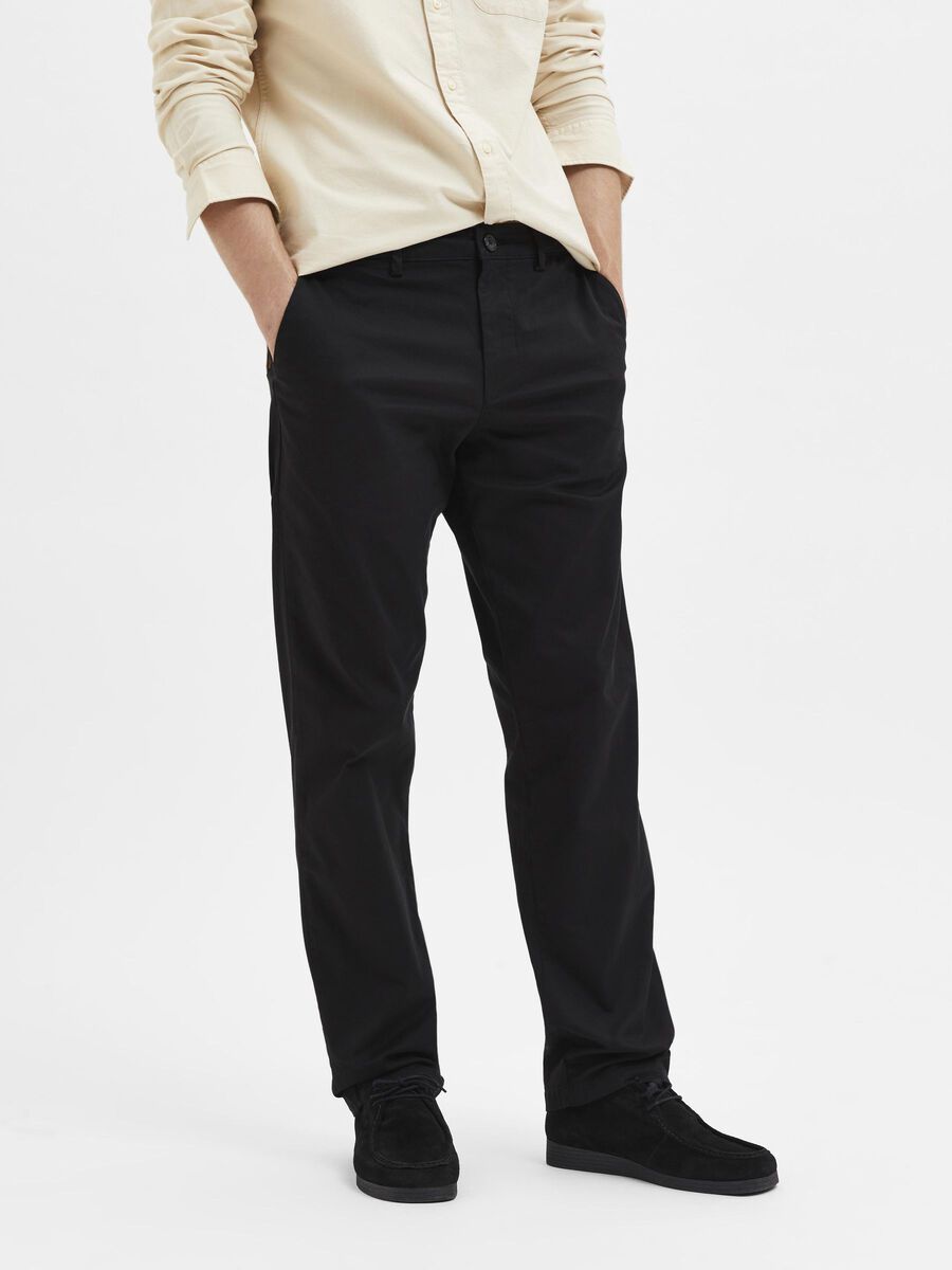 SELECTED 196 Straight Chinos