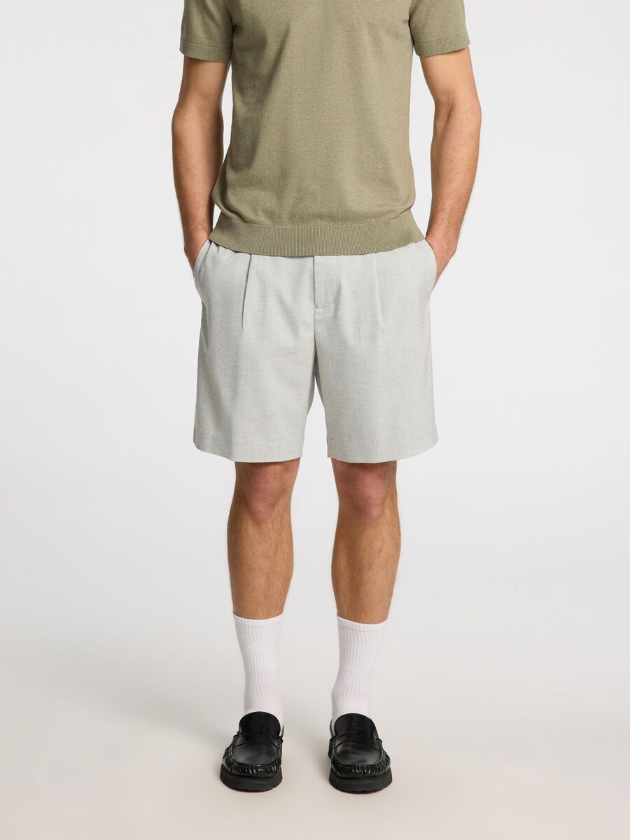 SELECTED PLEATED SHORT