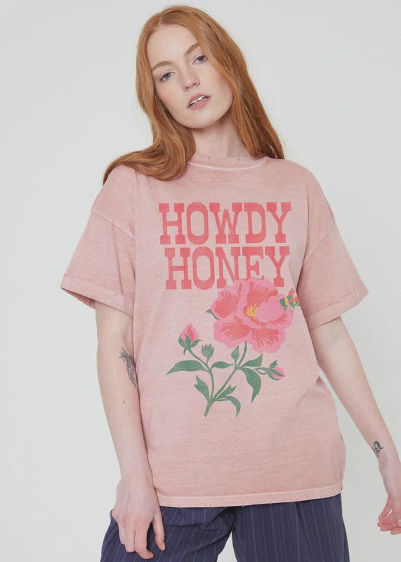 GIRL DANGEROUS HOWDY HONEY TEE