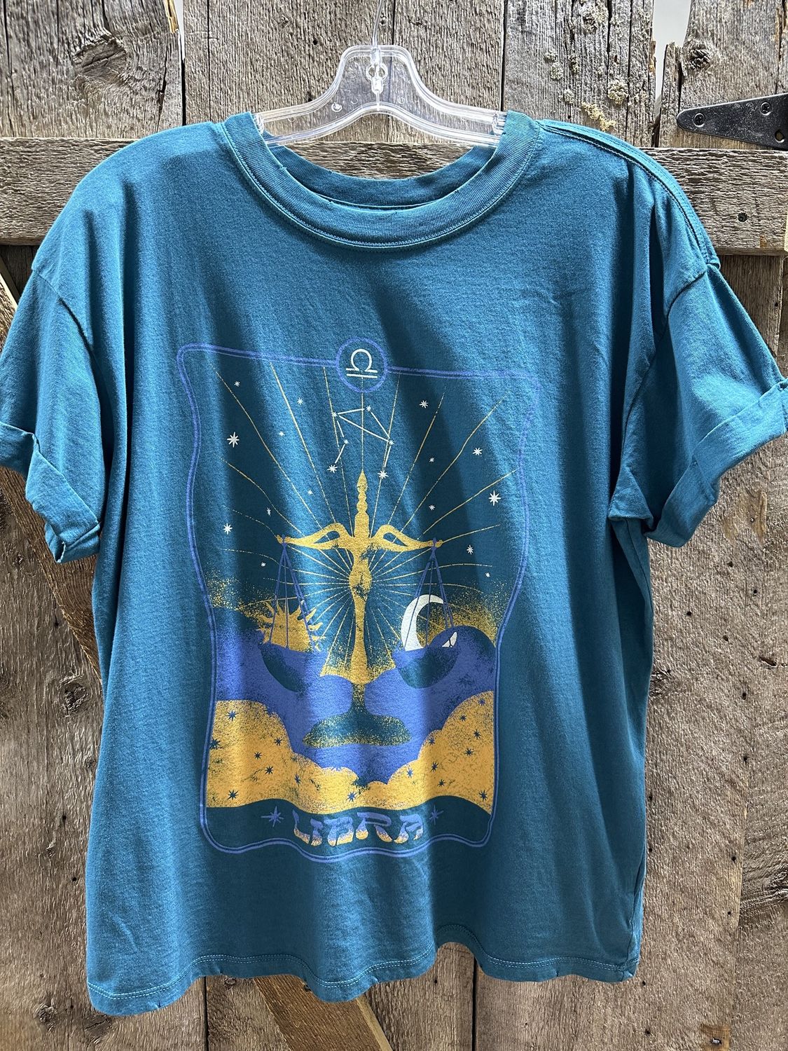 GIRL DANGEROUS LIBRA CARD TEE