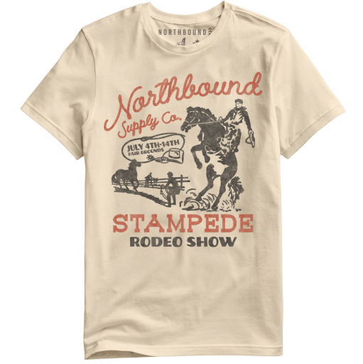 STAMPEDE RODEO T-SHIRT, Size: S