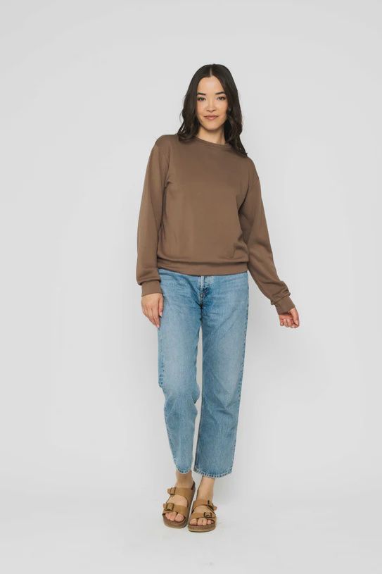 Orb Jenna Luxe Fleece Crew 51-1100