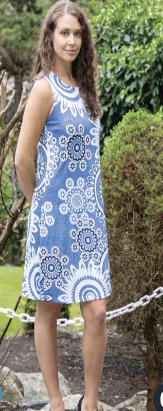 Papa Zip Back Dress T2751