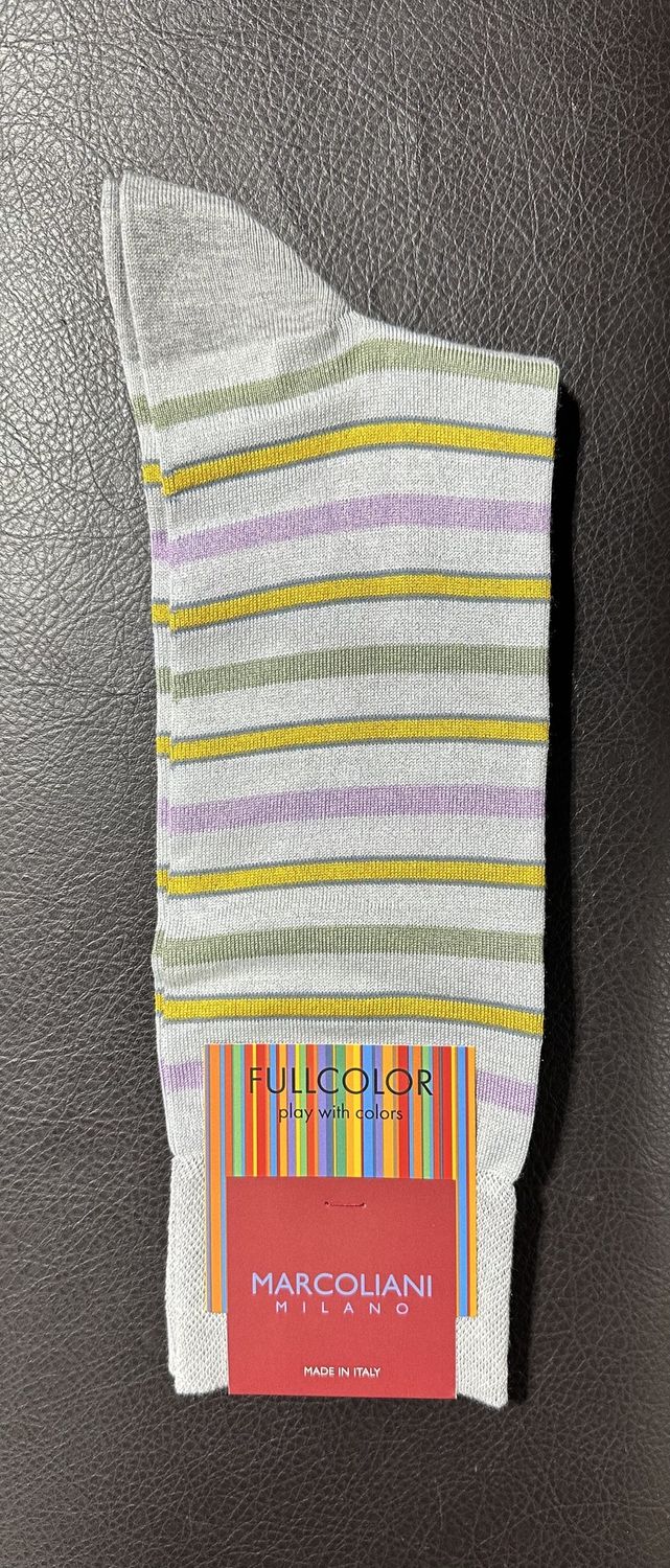 Marcoliani Polo Stripe MAR4787T, Color: 209, Size: 8-11