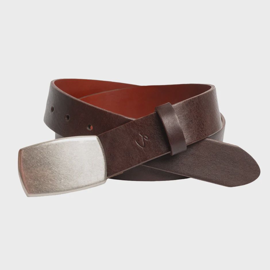 Custom Leather Belt W/buckle 8205