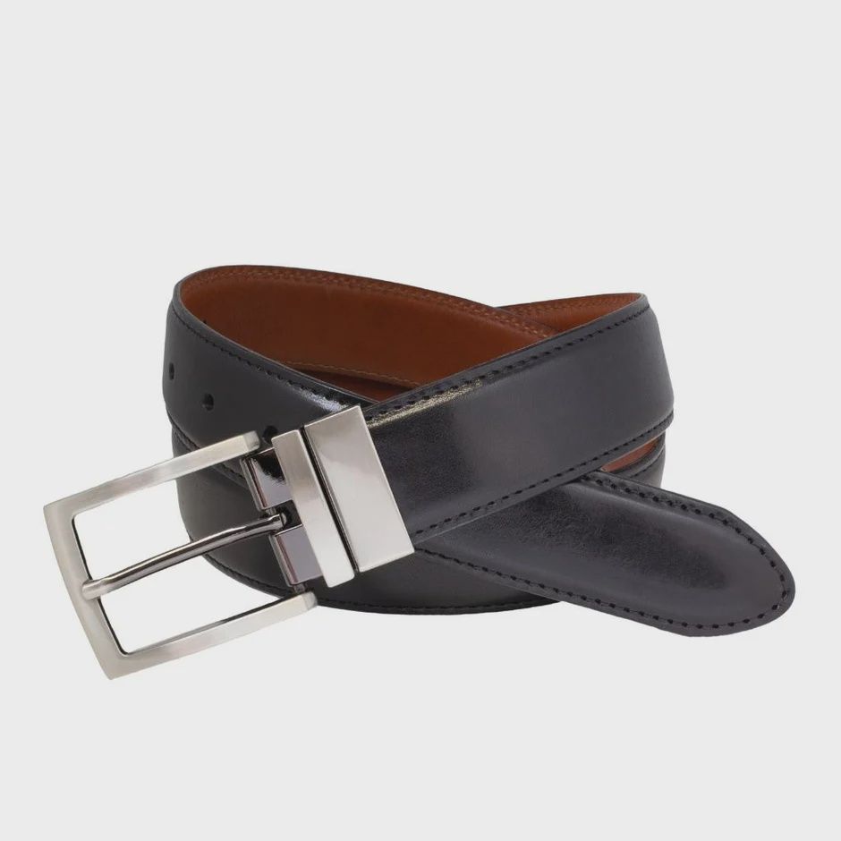 Custom Leather Reversible Belt 8209