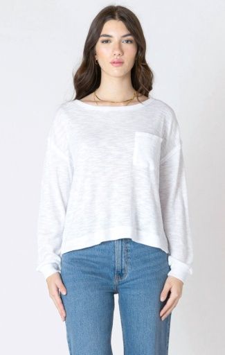 DEX Crew Neck Sweater 2624023 D, Colour: WHITE, Size: XS
