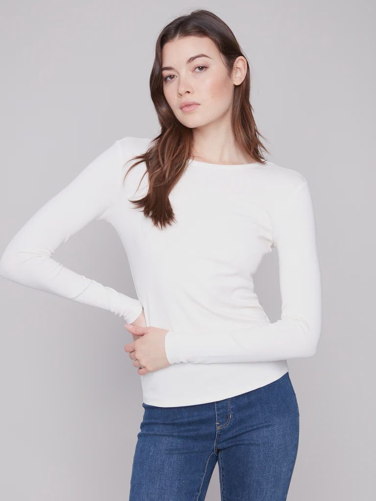 CB Knit C-Neck Top C1408