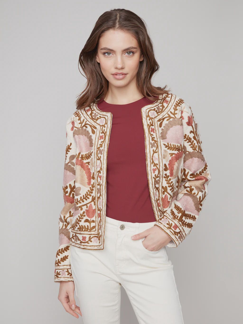 CB Embroidered Jacket C6368