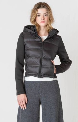 Room34 Mixed Fabic Puffer 2629511 DG