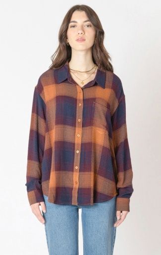 Dex Textured Plaid Shirt 2623505 D