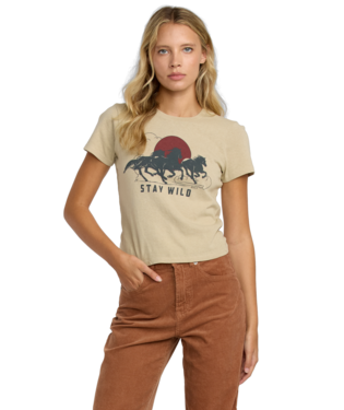 RVCA 411 Tee 23B353510, Color: Eucalyptus, Size: SM