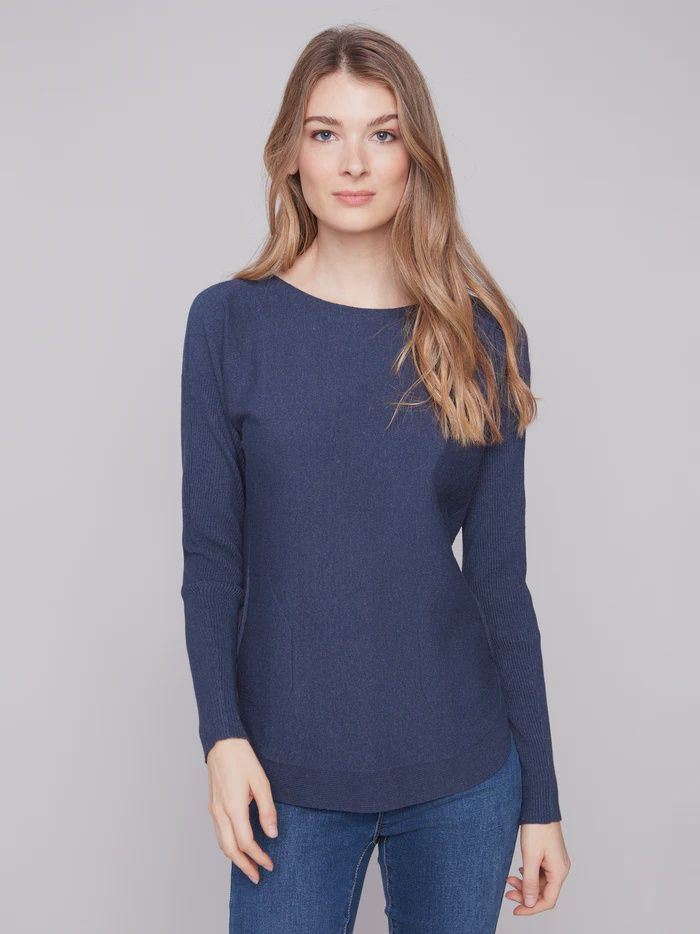 CB LS Boat Neck Sweater C2170Z