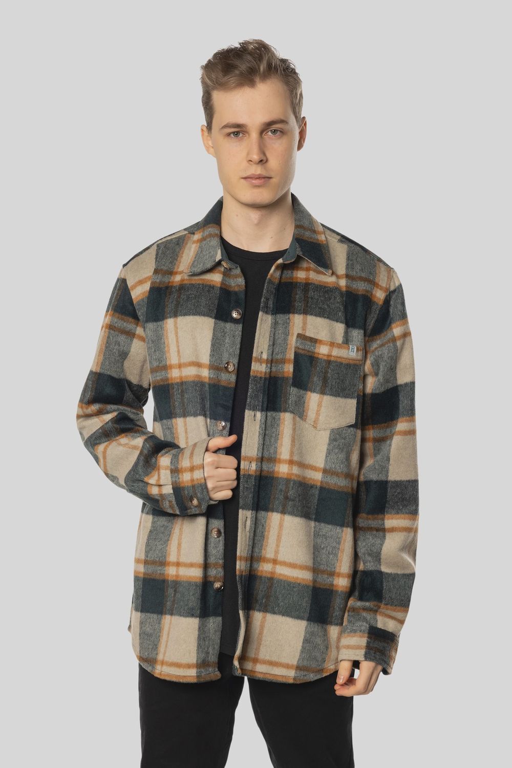 TeamLTD Plaid Overshirt F252003F
