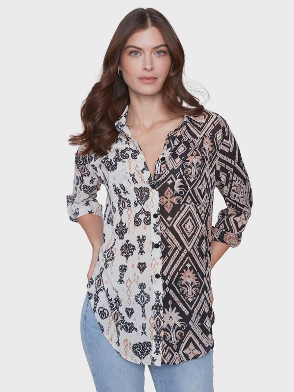 CB Printed Blouse C4308XXP