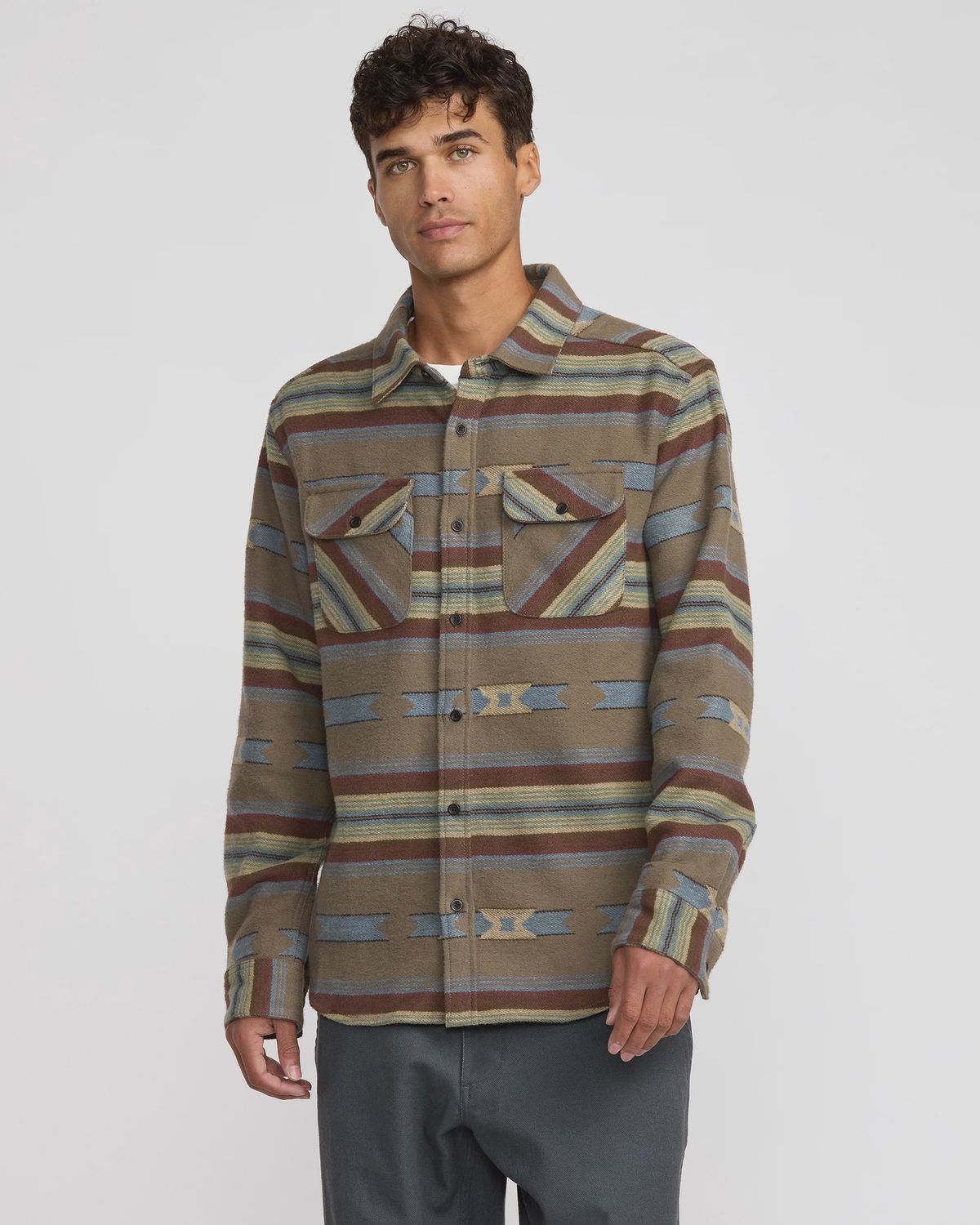RVCA Dayshift Blanket Flannel 23A053505