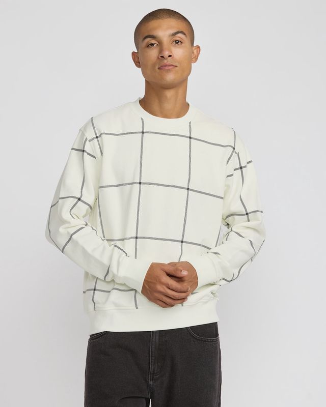 RVCA Vacancy Window Pane Crew 23A463507